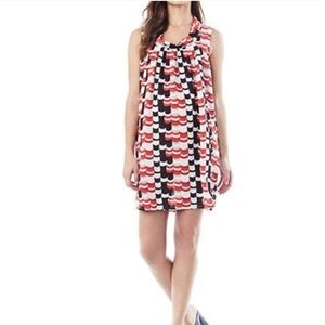 NWOT Retro Nursing Maternity Dress Hidden Zippers Sleeveless Medium